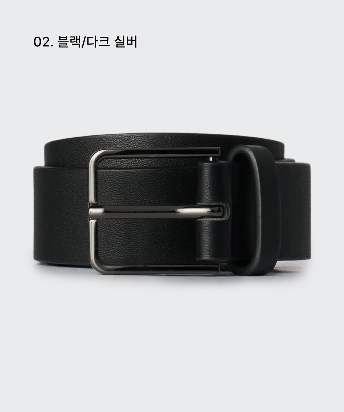 무신사 스탠다드(MUSINSA STANDARD) 미니멀 신세틱 레더 벨트_30mm