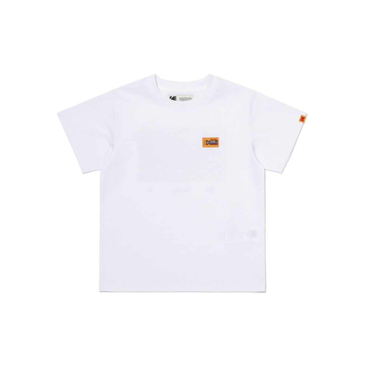 코닥 키즈(KODAK KIDS) 플래시 필름 반팔 티셔츠 키즈 WHITE