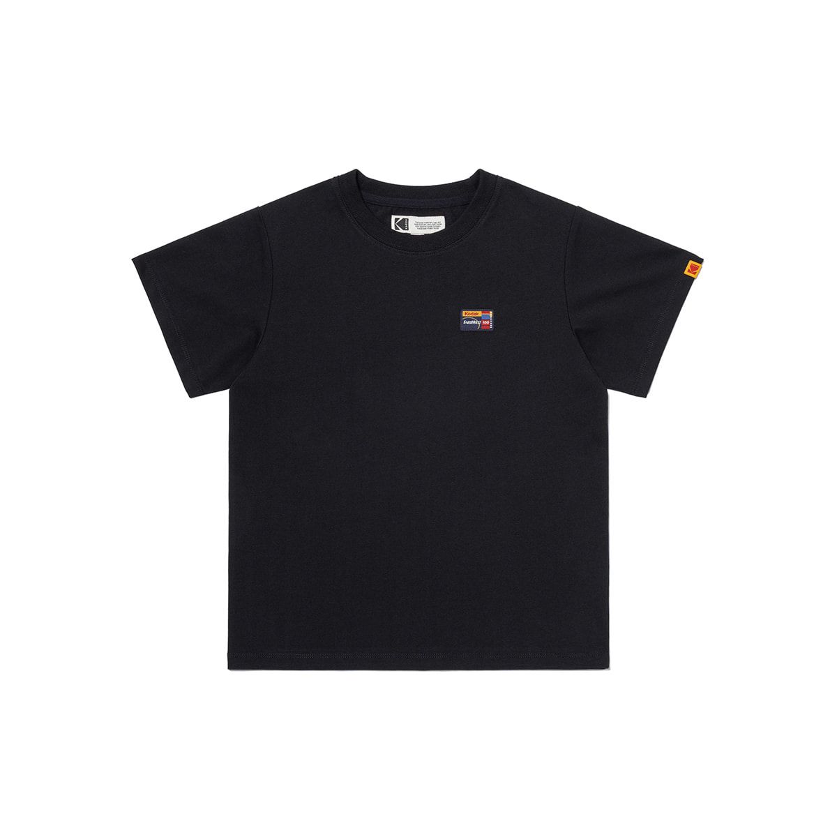 코닥 키즈(KODAK KIDS) 플래시 필름 반팔 티셔츠 키즈 BLACK