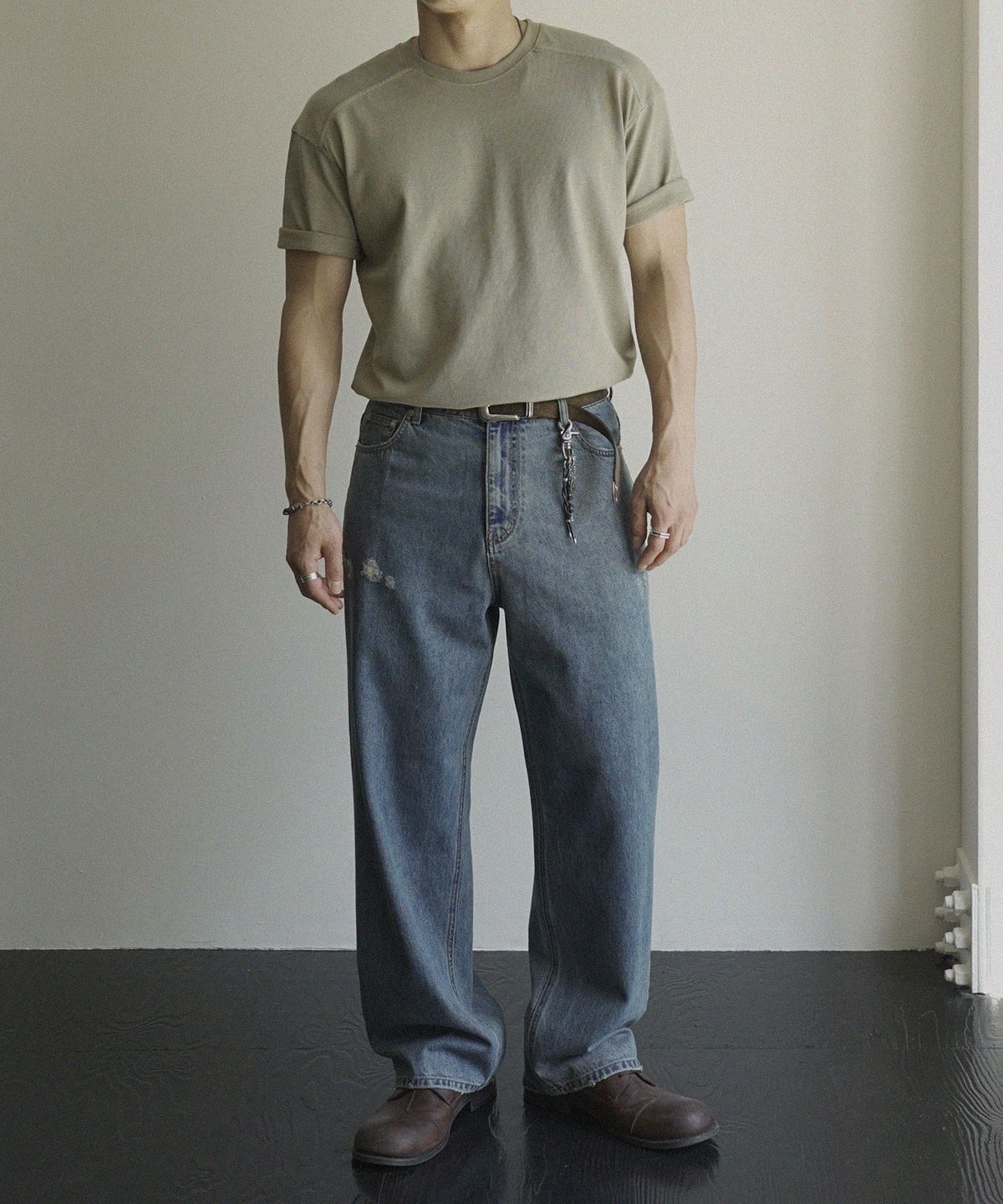 시도(SIIIIDO) MARVIN VINTAGE LIGHT ESSENTIAL DENIM JEANS #1