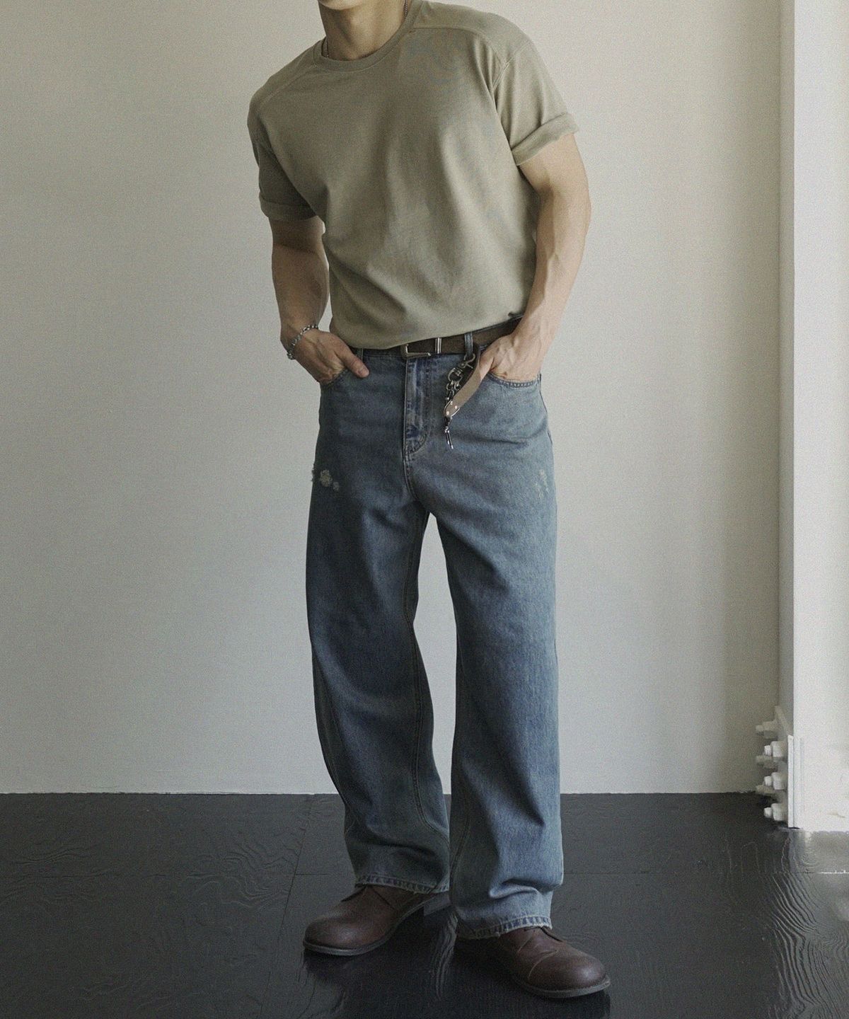 시도(SIIIIDO) MARVIN VINTAGE LIGHT ESSENTIAL DENIM JEANS #1