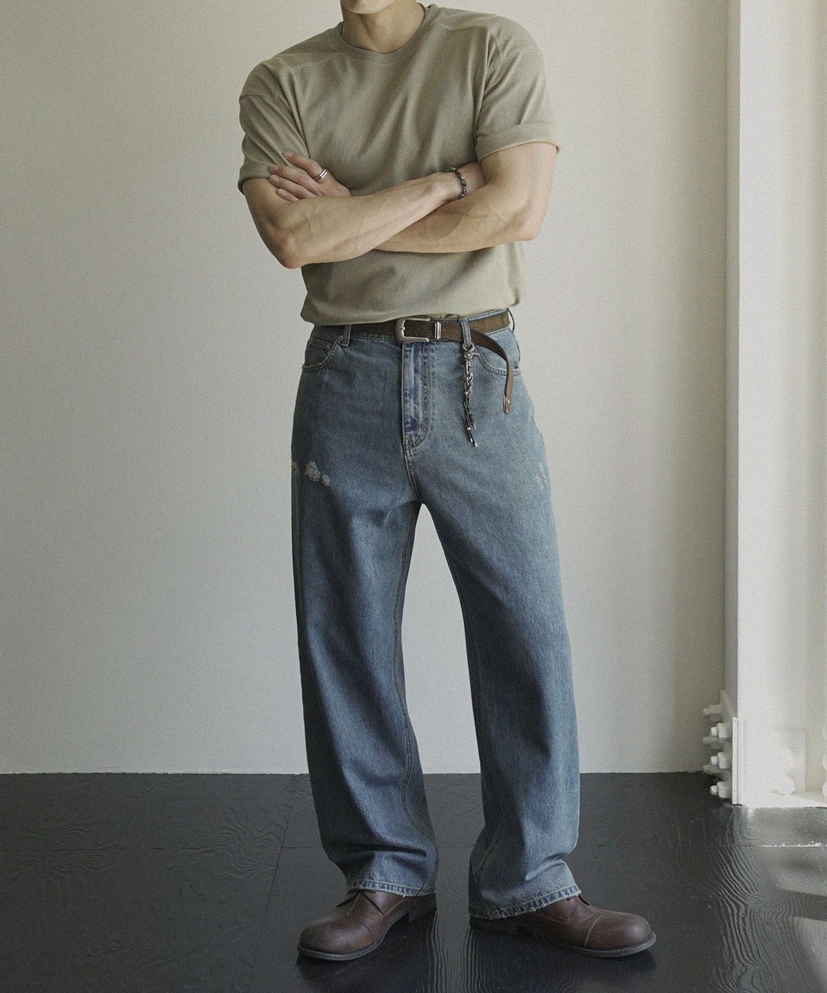 시도(SIIIIDO) MARVIN VINTAGE LIGHT ESSENTIAL DENIM JEANS #1