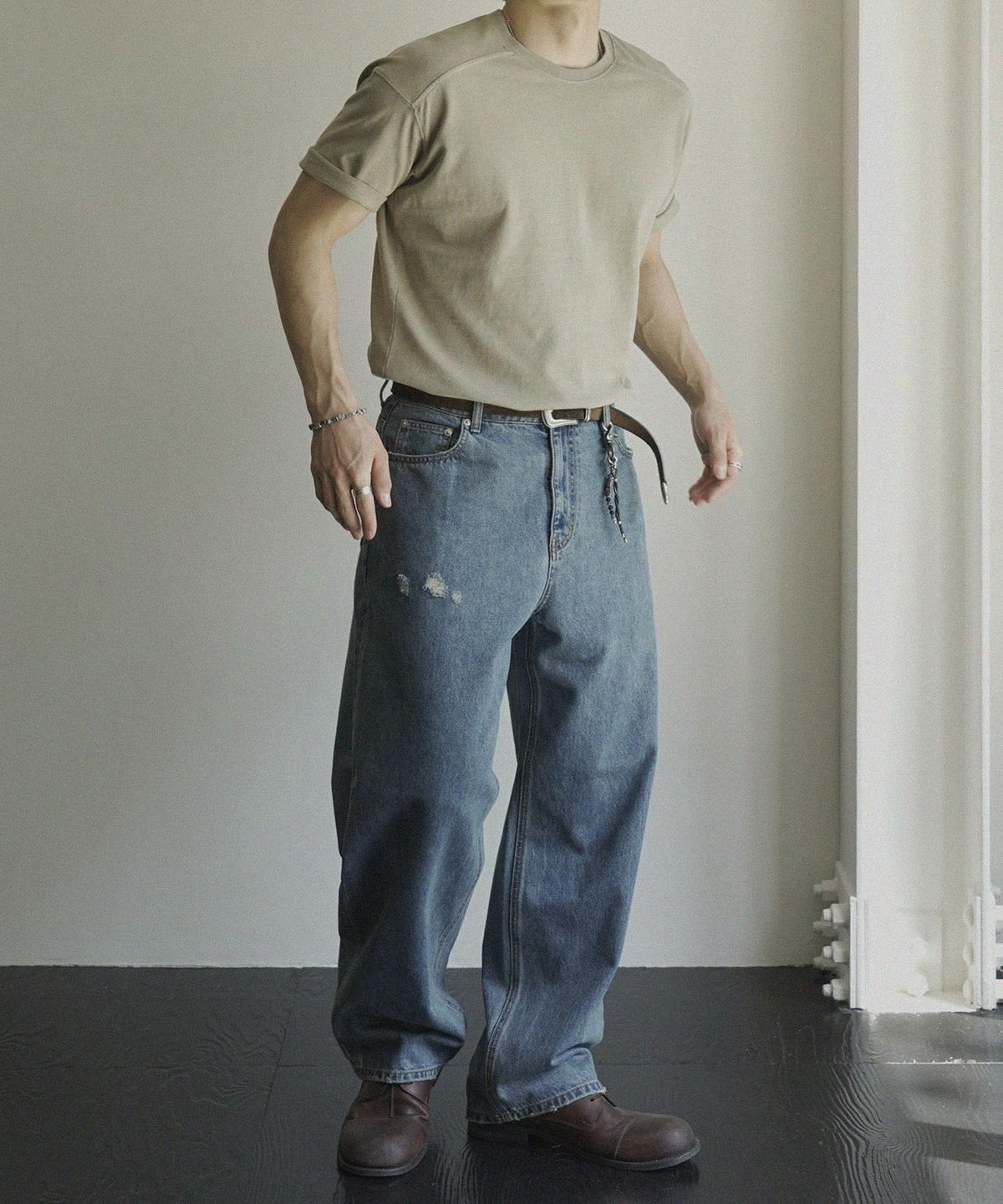 시도(SIIIIDO) MARVIN VINTAGE LIGHT ESSENTIAL DENIM JEANS #1