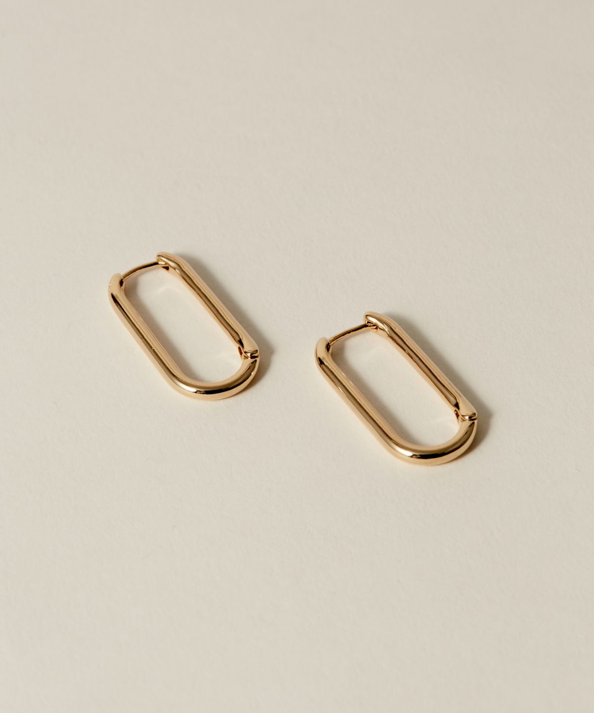 노비스도쿄(NOVICE TOKYO) 힌지 타원형 피어스 Hinged Oval Pierce / Gold