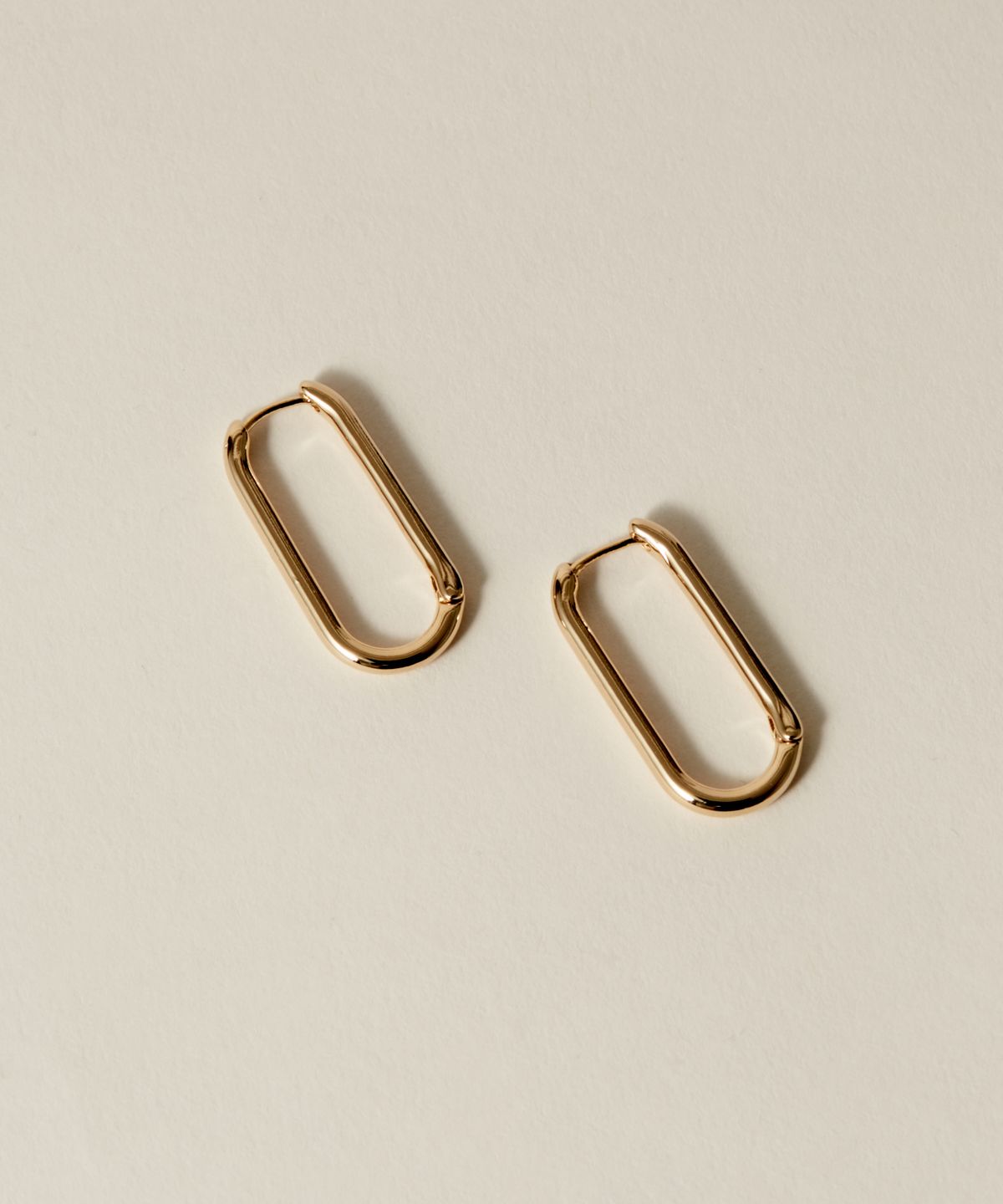 노비스도쿄(NOVICE TOKYO) 힌지 타원형 피어스 Hinged Oval Pierce / Gold
