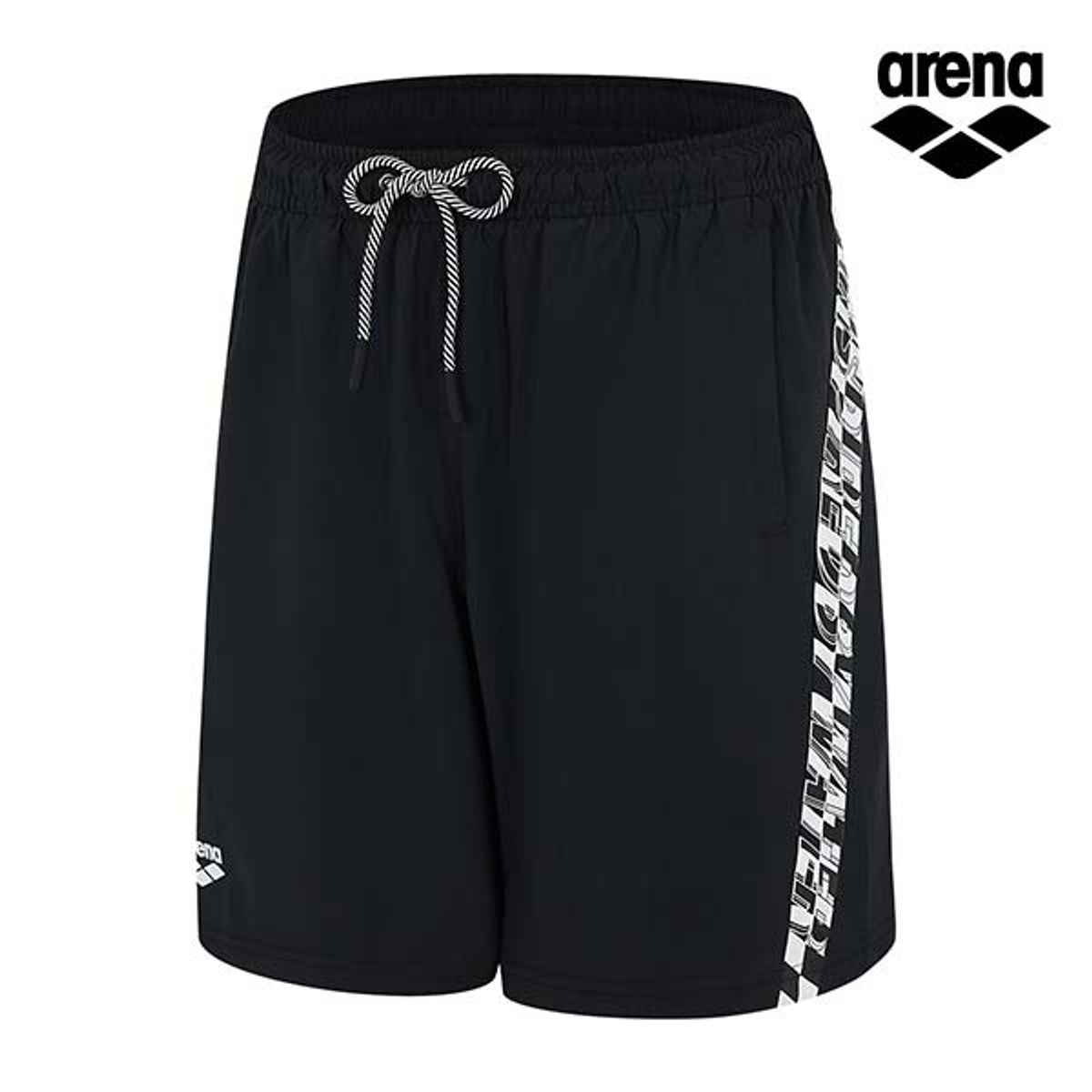 아레나(ARENA) 캠프 4부 팬츠 A5BM1PP08BLK