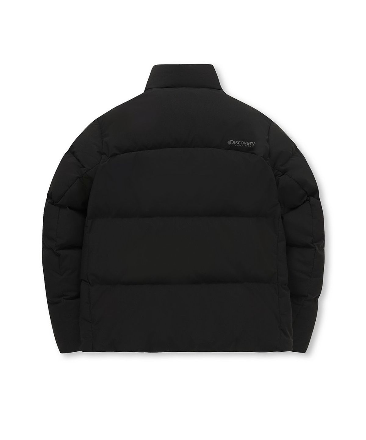 디스커버리 익스페디션(DISCOVERY EXPEDITION) 여성 레스터G 하이넥 구스다운 숏패딩 (BLACK)