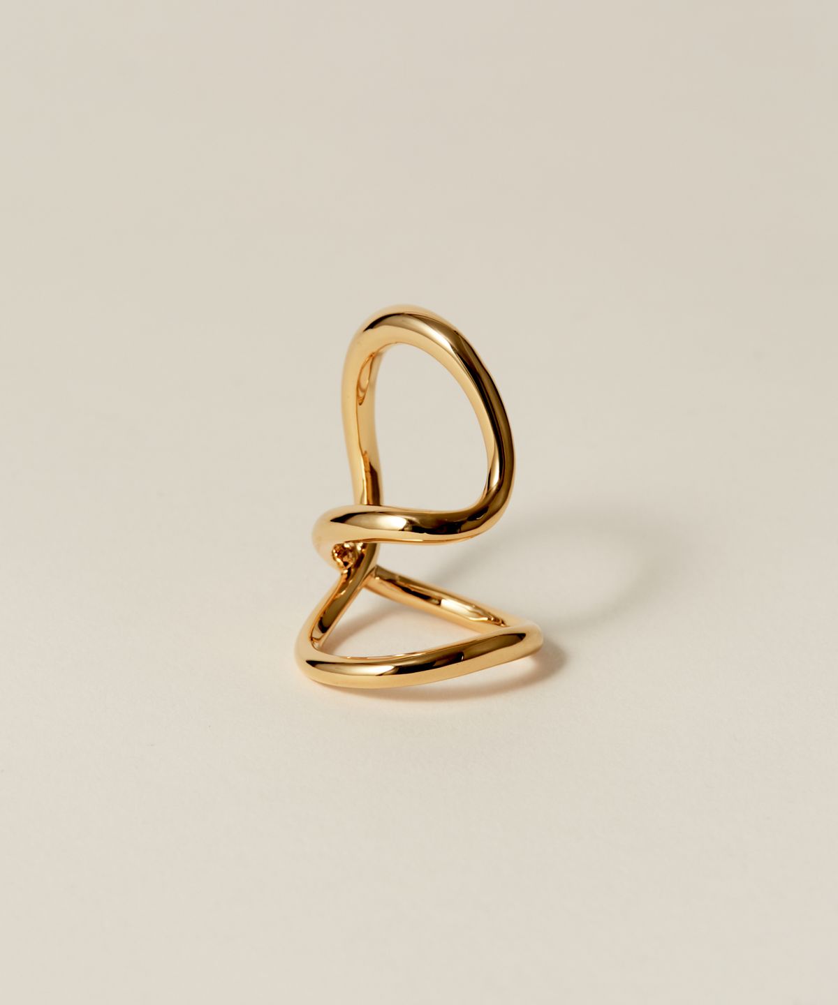 노비스도쿄(NOVICE TOKYO) 뉘앙스 라인 반지 Nuance Line Ring / Gold