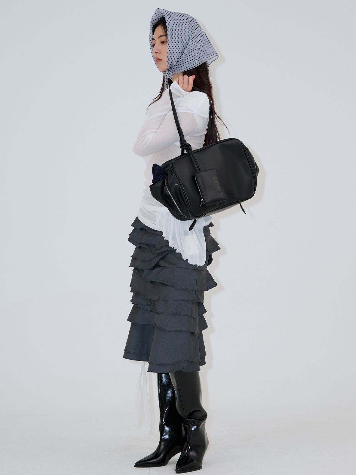 샐볼(SALBOL) CEIS MELO BAG [BLACK]