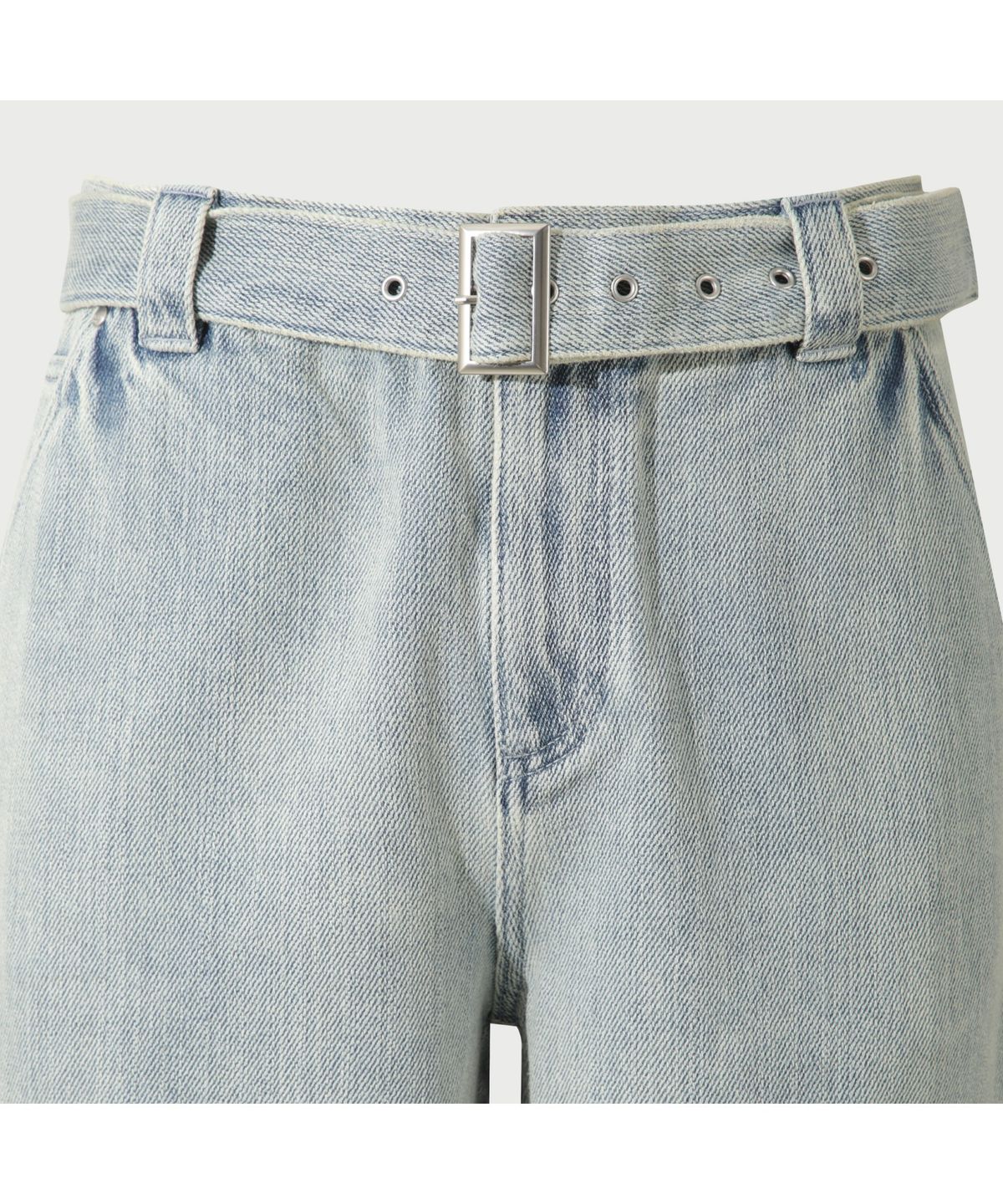 이로(IRO) ALERY 워시드 데님 쇼츠 IRPOA25024BUX