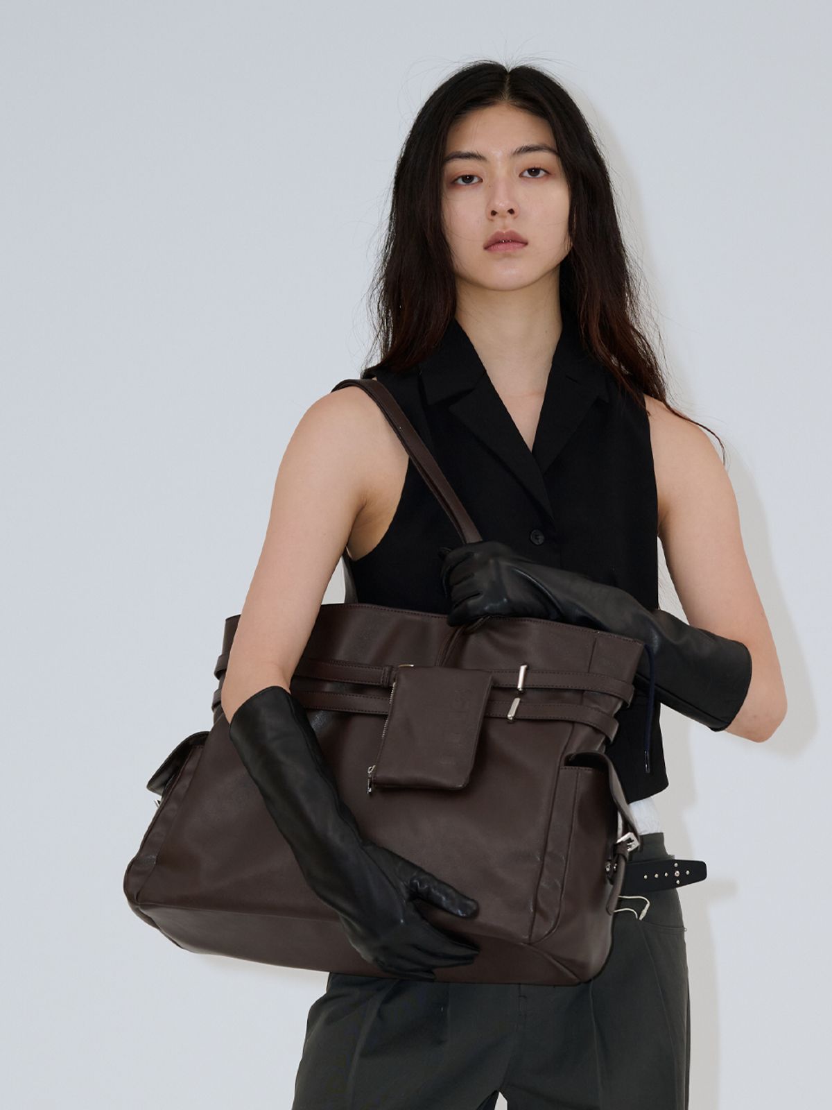 샐볼(SALBOL) CEIS WILER BAG [BROWN]