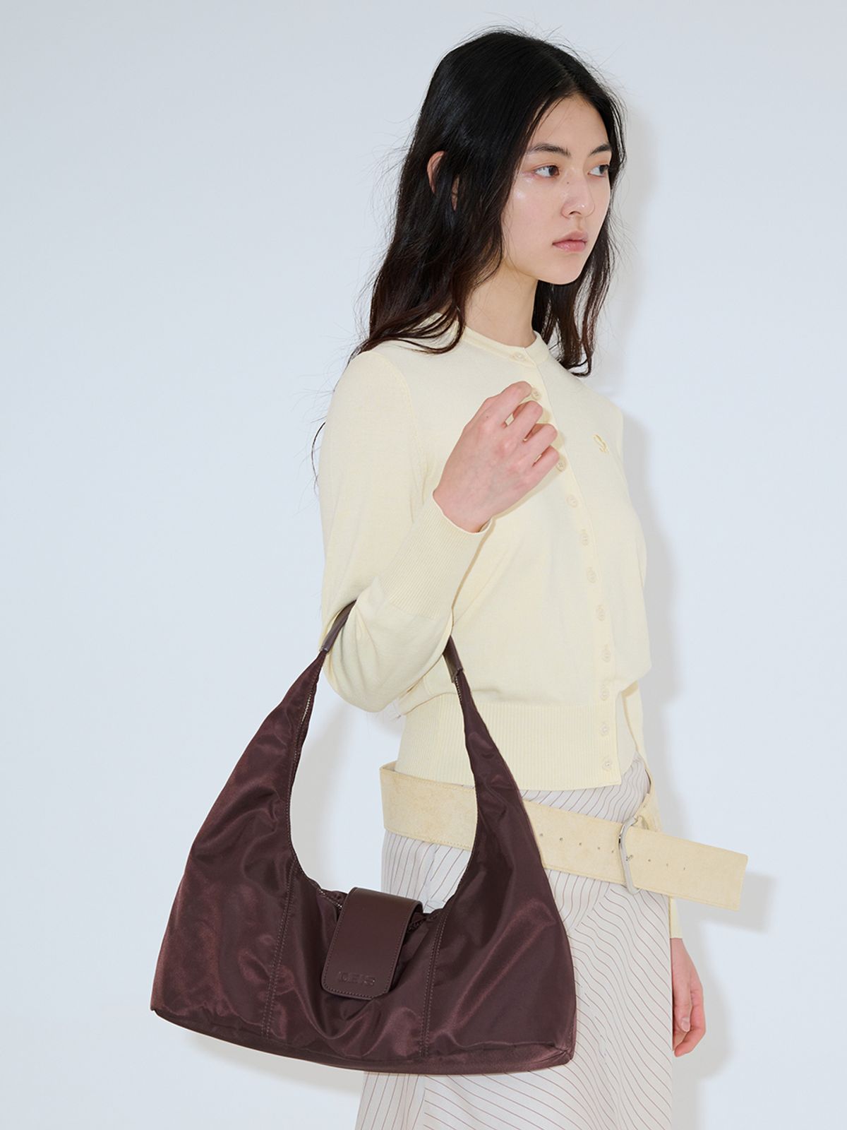 샐볼(SALBOL) CEIS APPEL BAG [BROWN]