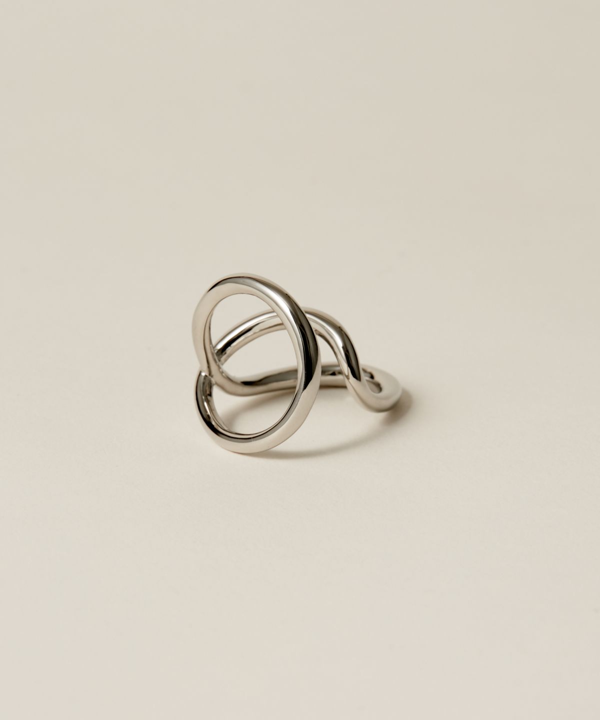 노비스도쿄(NOVICE TOKYO) 뉘앙스 라인 반지 Nuance Line Ring / Silver