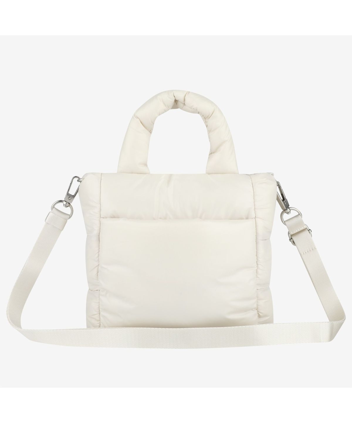 노스페이스(THE NORTH FACE) NN2PR68L 화이트라벨 플럼피 토트백 미니 CREAM