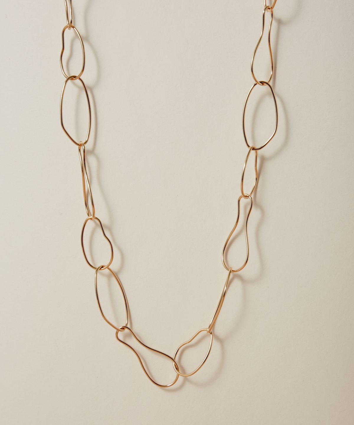 노비스도쿄(NOVICE TOKYO) 오벌 체인 목걸이 Oval Chain Choker / Gold