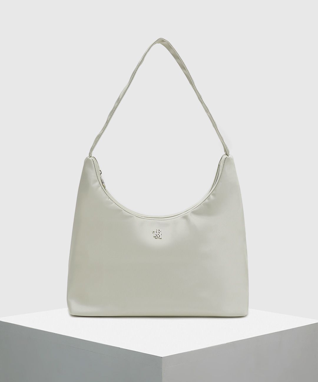 MUSINSA | TRM TRM Recycled Nylon Flat Hobo Bag T17W