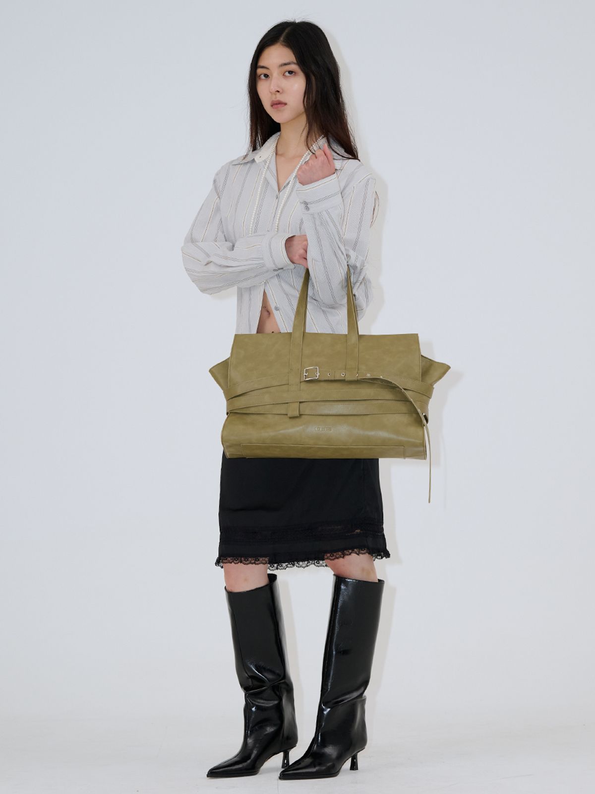 샐볼(SALBOL) CEIS TEEMO BAG [OLIVE]
