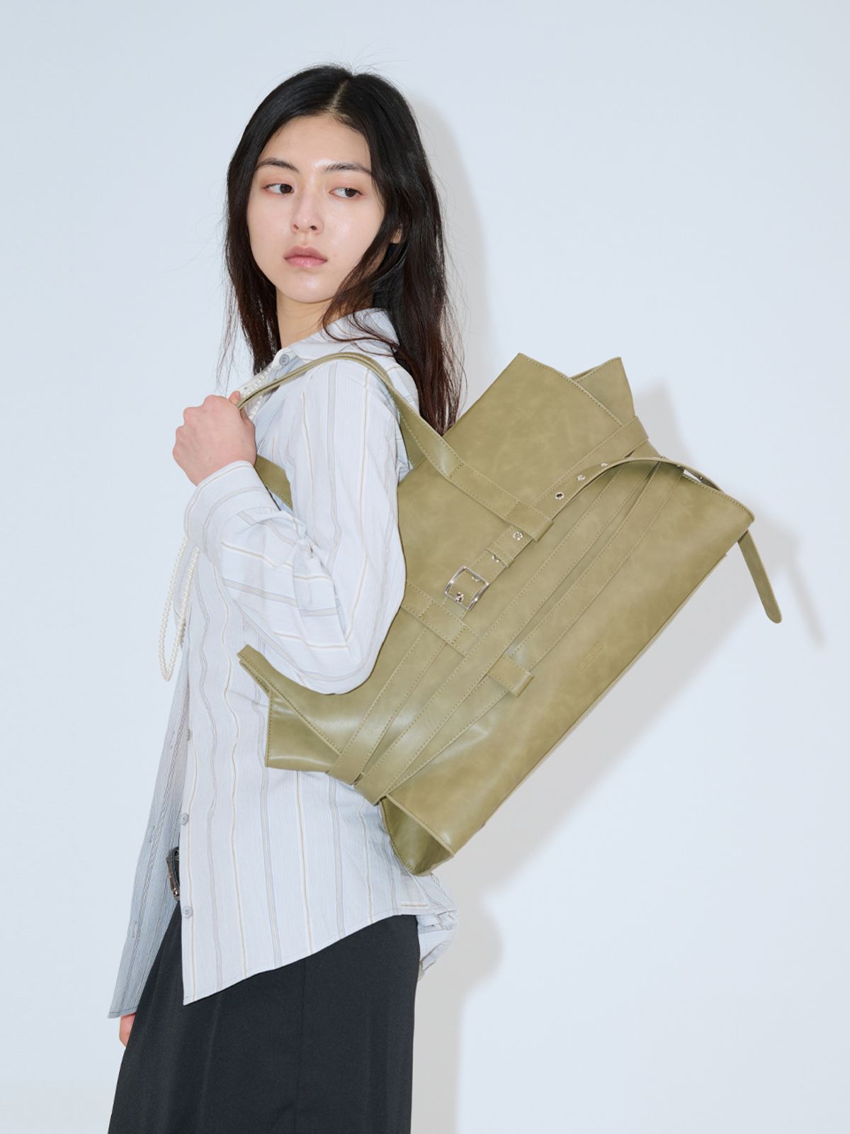 샐볼(SALBOL) CEIS TEEMO BAG [OLIVE]