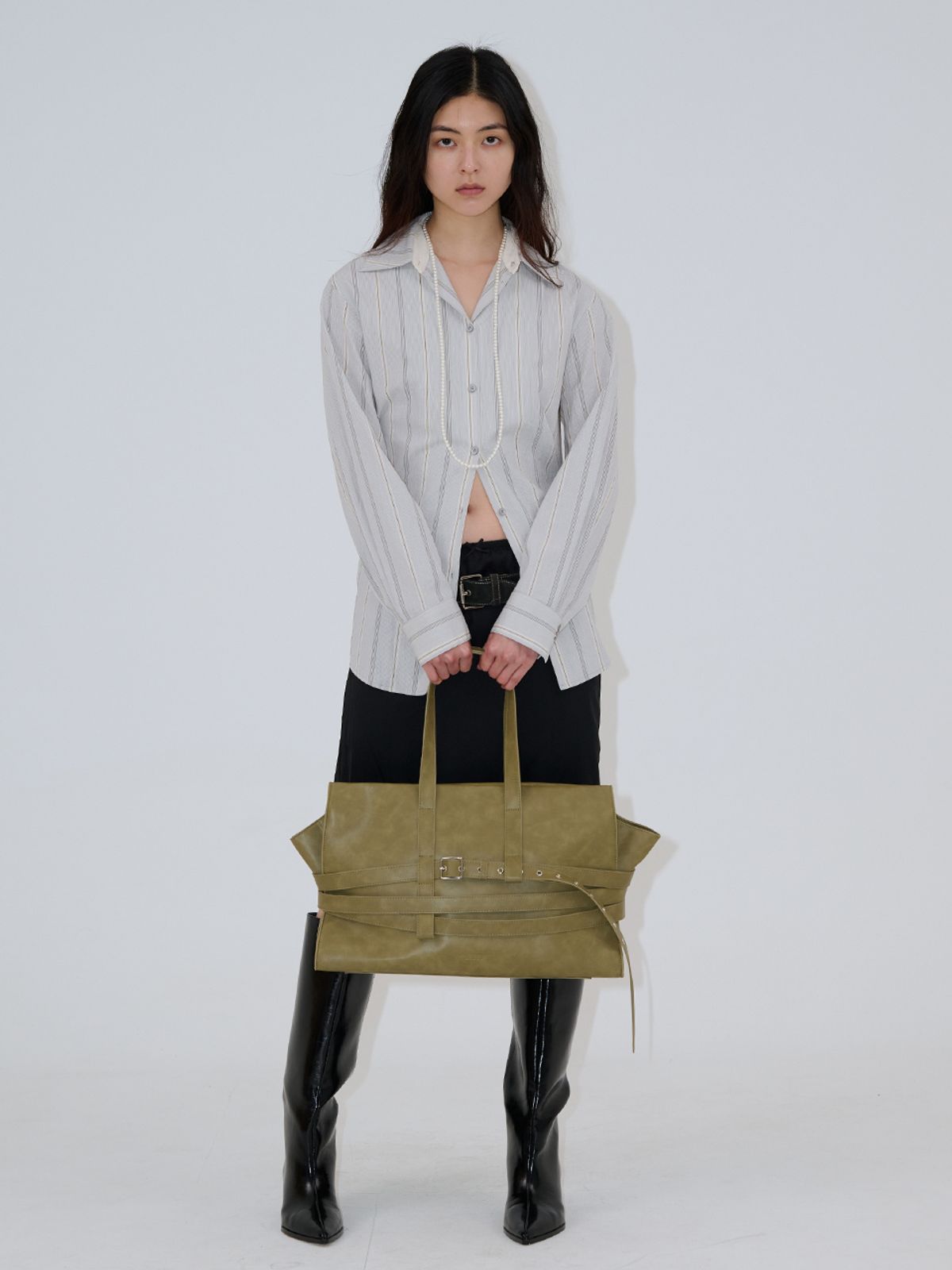 샐볼(SALBOL) CEIS TEEMO BAG [OLIVE]