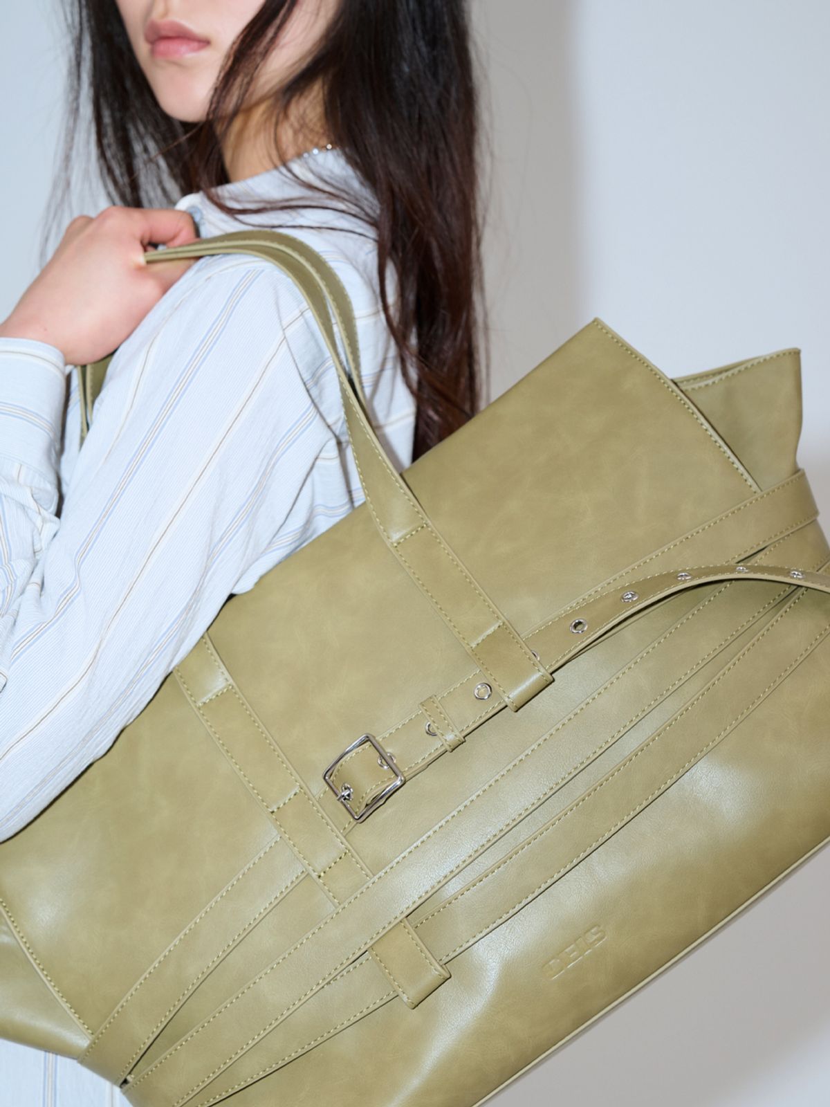 샐볼(SALBOL) CEIS TEEMO BAG [OLIVE]