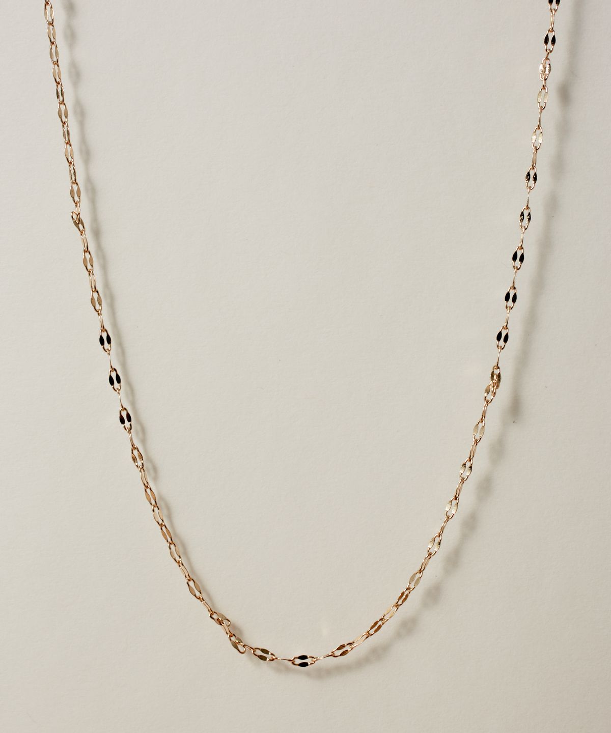 노비스도쿄(NOVICE TOKYO) 페탈 체인 목걸이 Petal Chain Necklace［Stainless］ / Gold