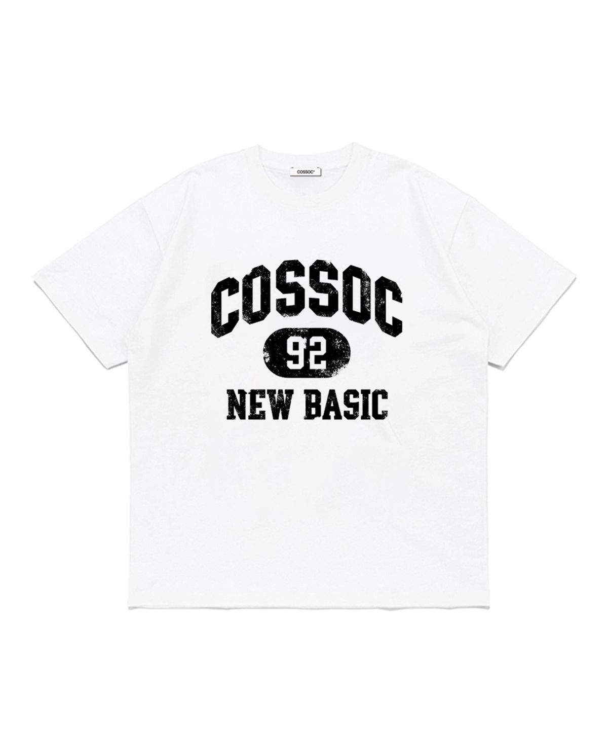 코소(COSO) 92 뉴 베이직 반팔 티셔츠(BLACK)
