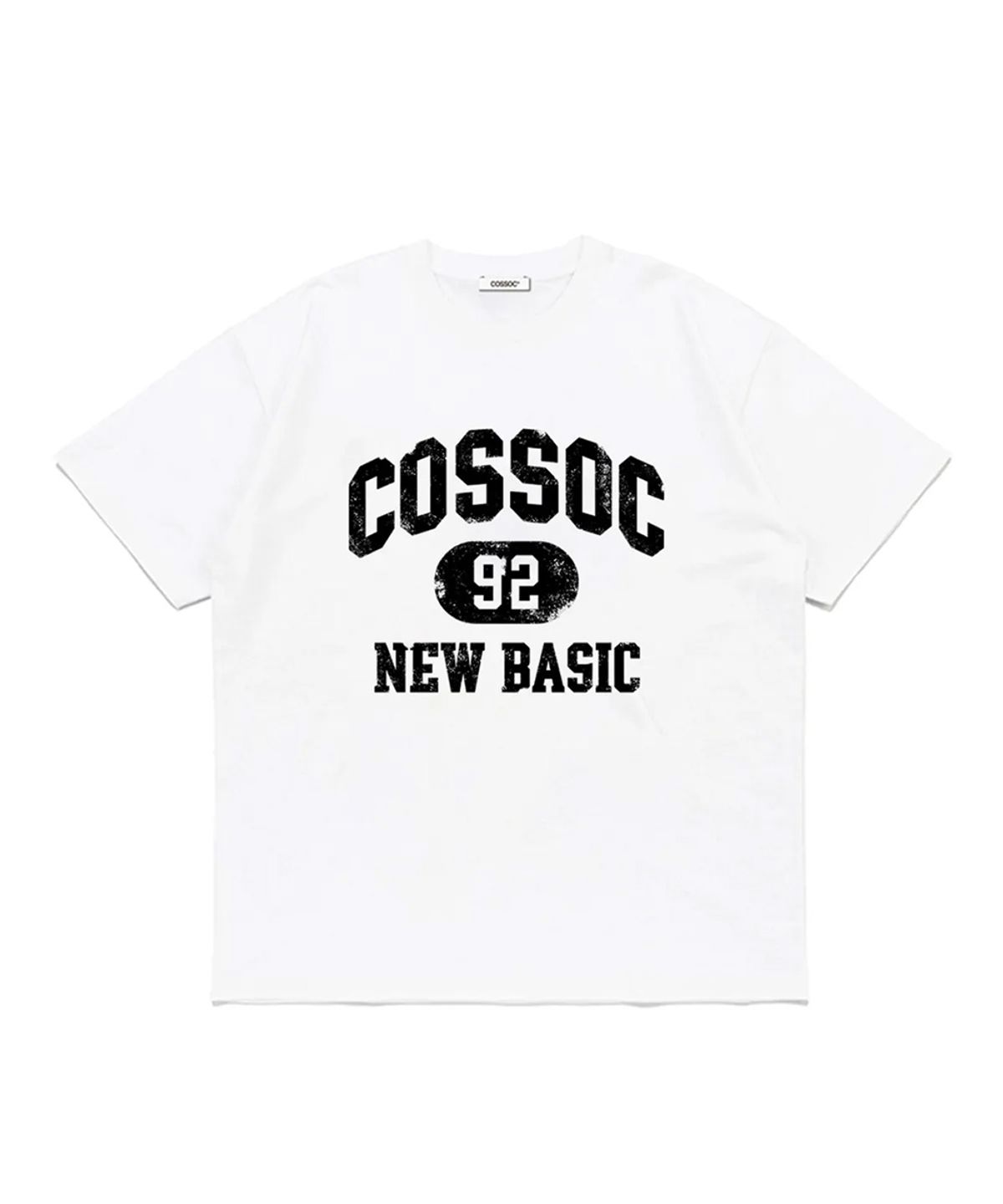 코소(COSO) 92 뉴 베이직 반팔 티셔츠(WHITE)