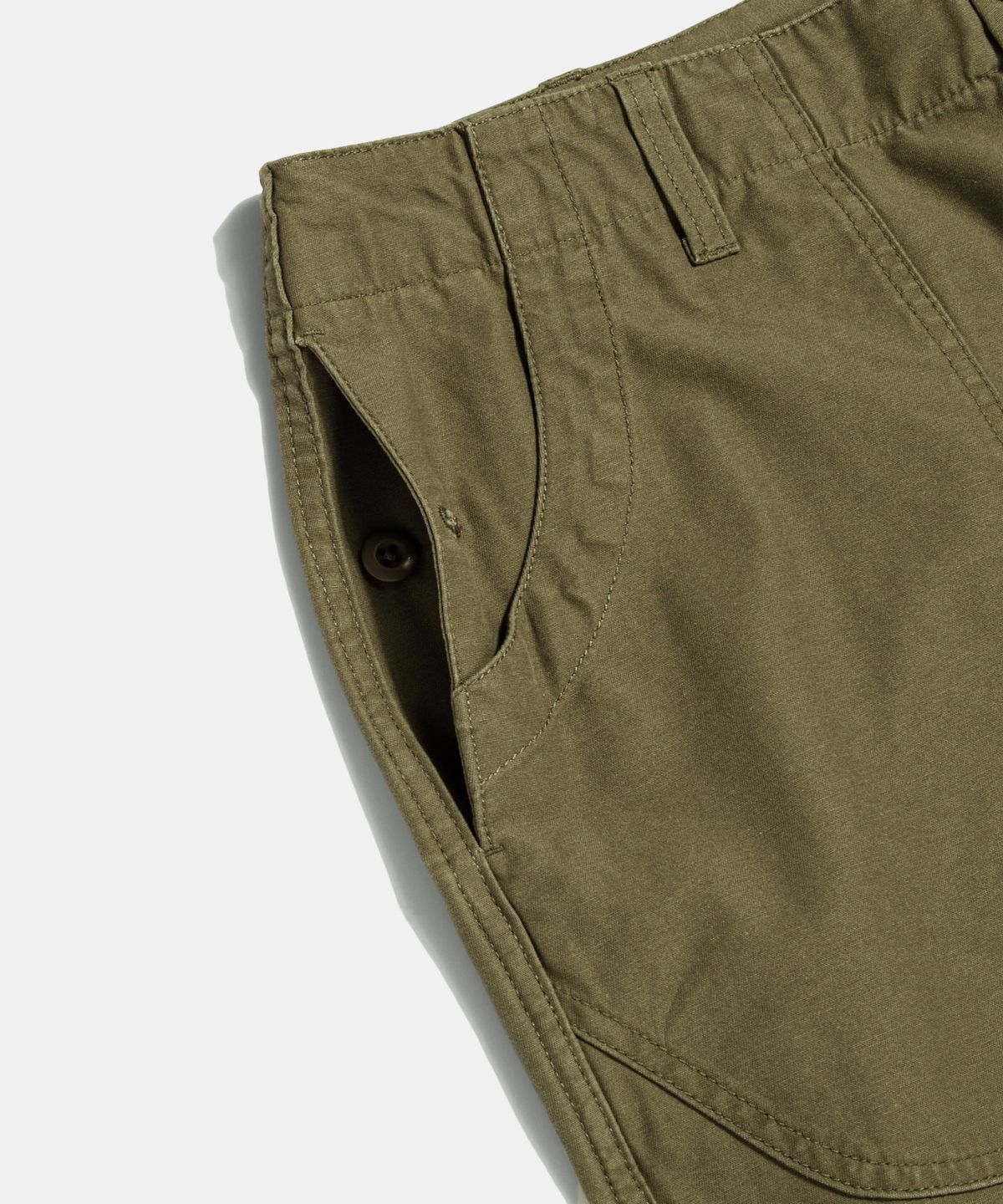 에스피오나지(ESPIONAGE) Swiss Army Work Pants Earth Brown