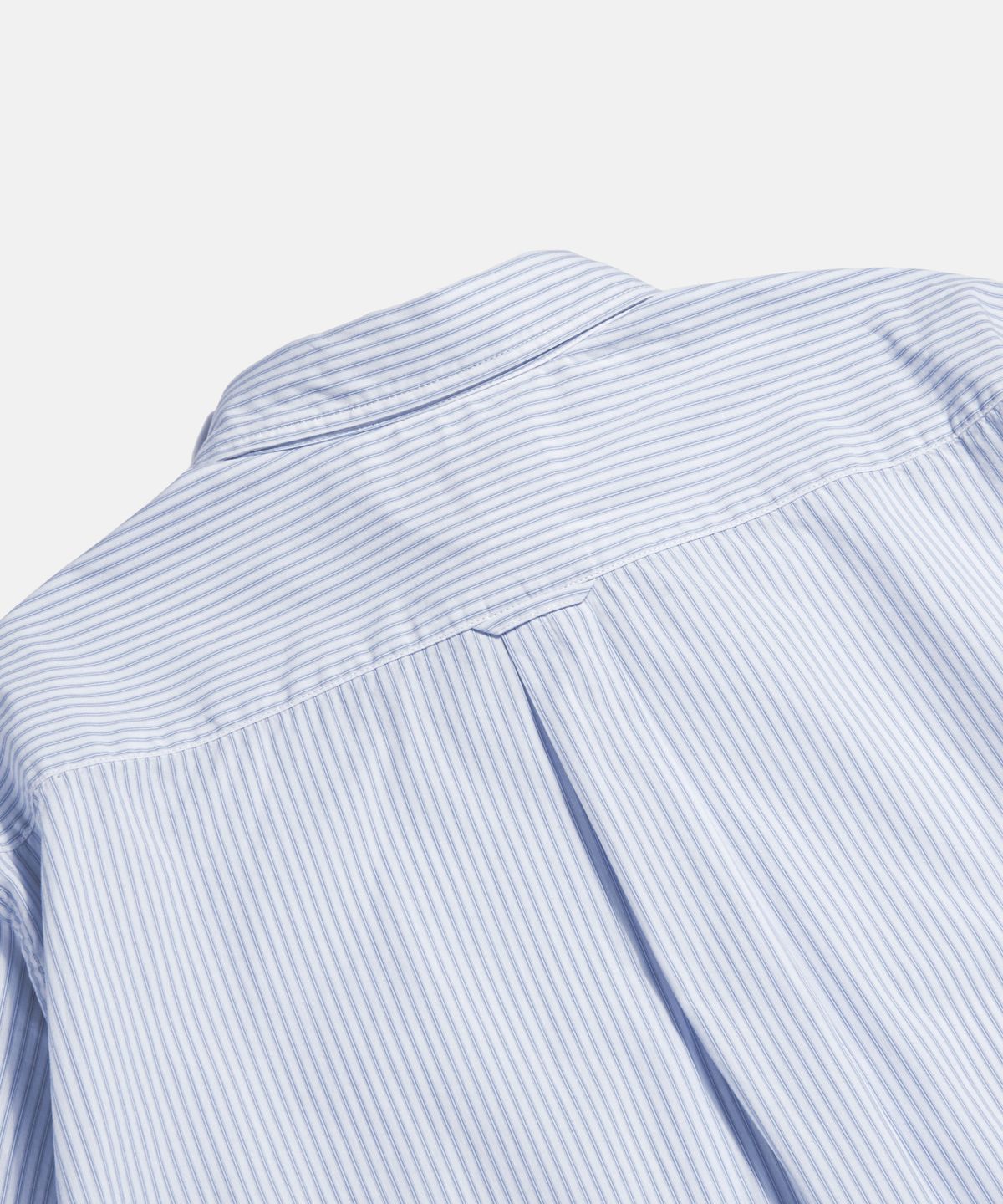 에스피오나지(ESPIONAGE) Vintage Stripe Flap Pocket Shirt White