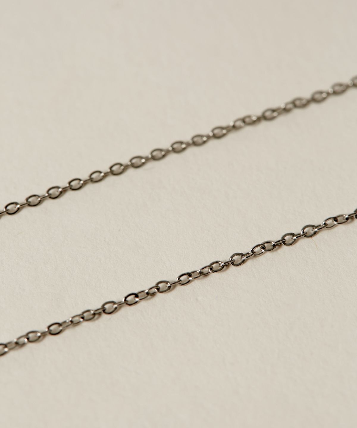 노비스도쿄(NOVICE TOKYO) 싱글 바로크 진주 목걸이 Single Baroque Pearl Necklace [Stainless]  / Silver