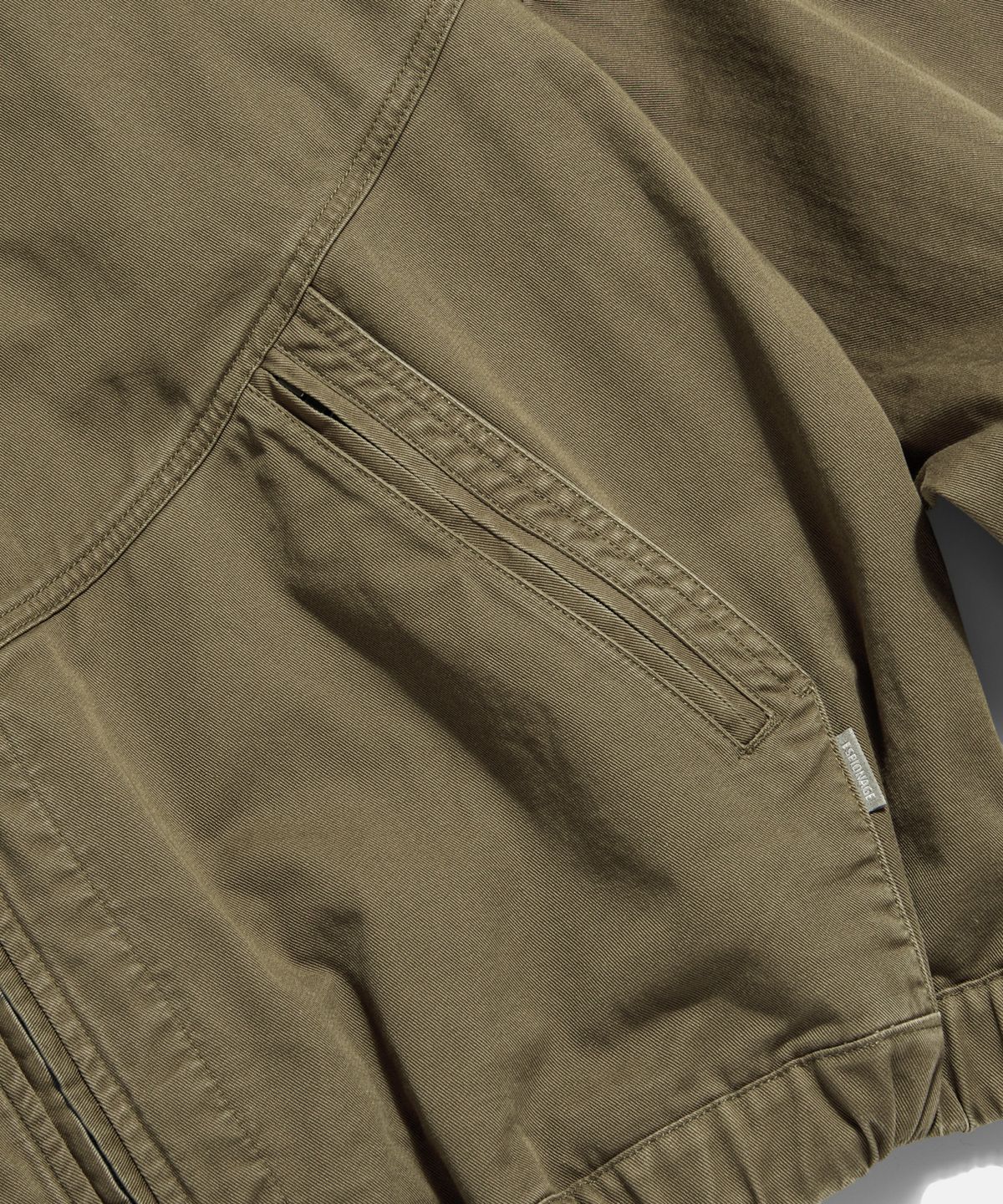 에스피오나지(ESPIONAGE) Washed Track Jacket Taupe