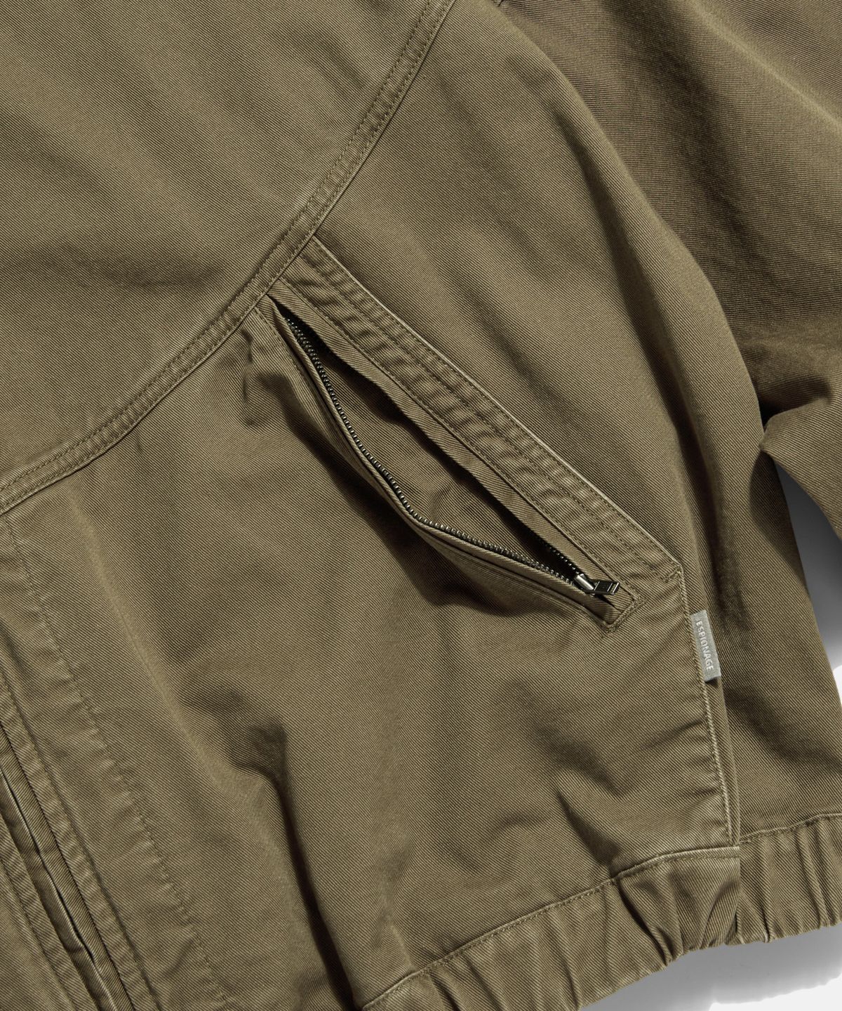 에스피오나지(ESPIONAGE) Washed Track Jacket Taupe
