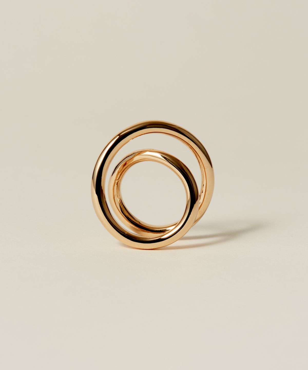 노비스도쿄(NOVICE TOKYO) 나선형 크로스 반지 Spiral Cross Ring / Gold