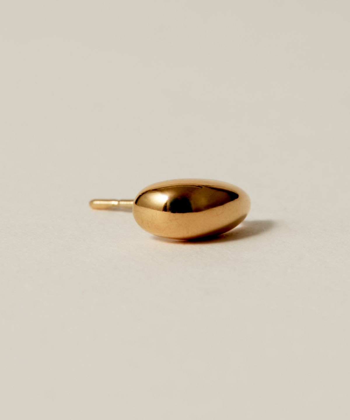 노비스도쿄(NOVICE TOKYO) 타이니 드롭 피어스 Tiny Drop Pierce [Stainless] / Gold