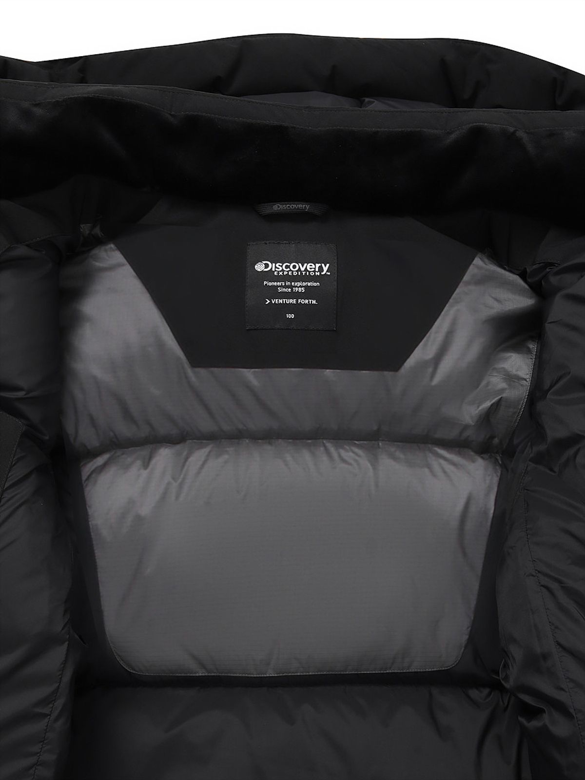 디스커버리 익스페디션(DISCOVERY EXPEDITION) 남성 레스터G 구스다운 숏패딩 (BLACK)