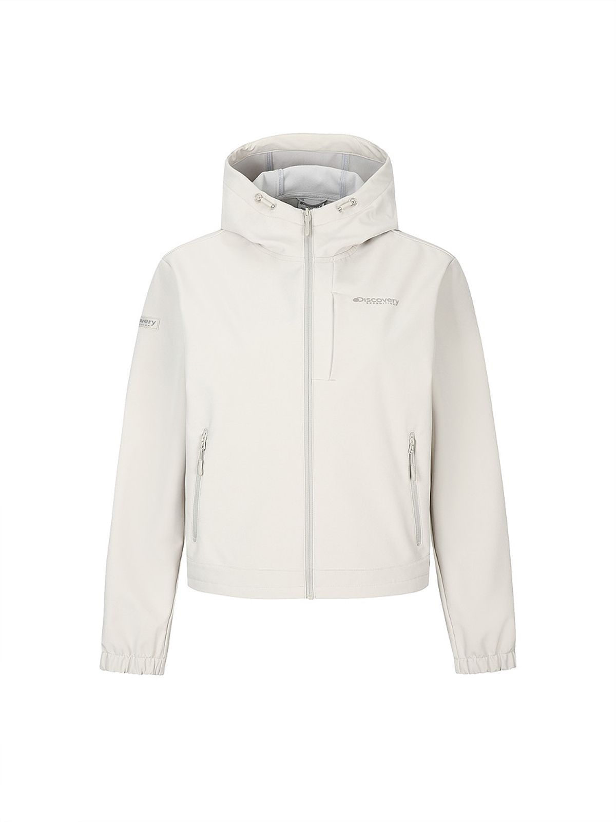 디스커버리 익스페디션(DISCOVERY EXPEDITION) 여성 3LAYER 본딩 트레이닝 자켓 (BEIGE2)