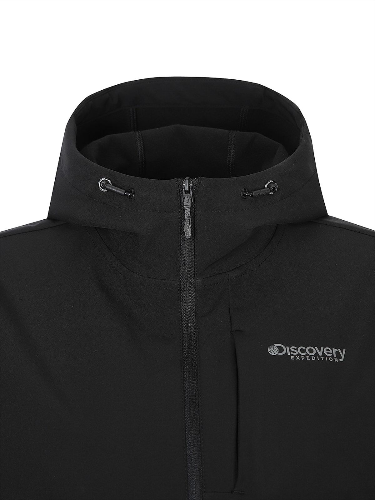 디스커버리 익스페디션(DISCOVERY EXPEDITION) 여성 3LAYER 본딩 트레이닝 자켓 (BLACK)