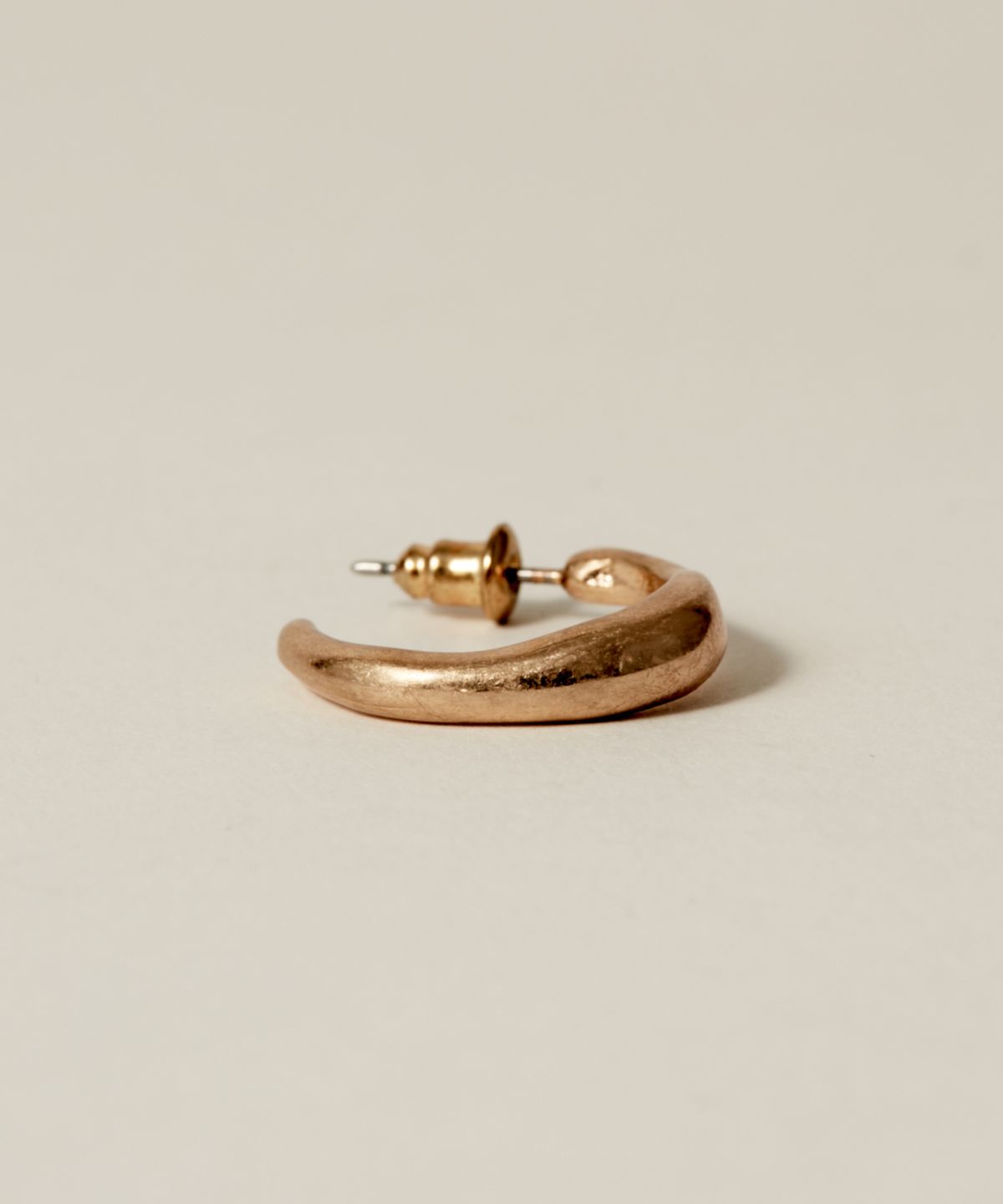 노비스도쿄(NOVICE TOKYO) 빈티지 뉘앙스 후프 피어스 Vintage Nuance Hoop Pierce / Gold