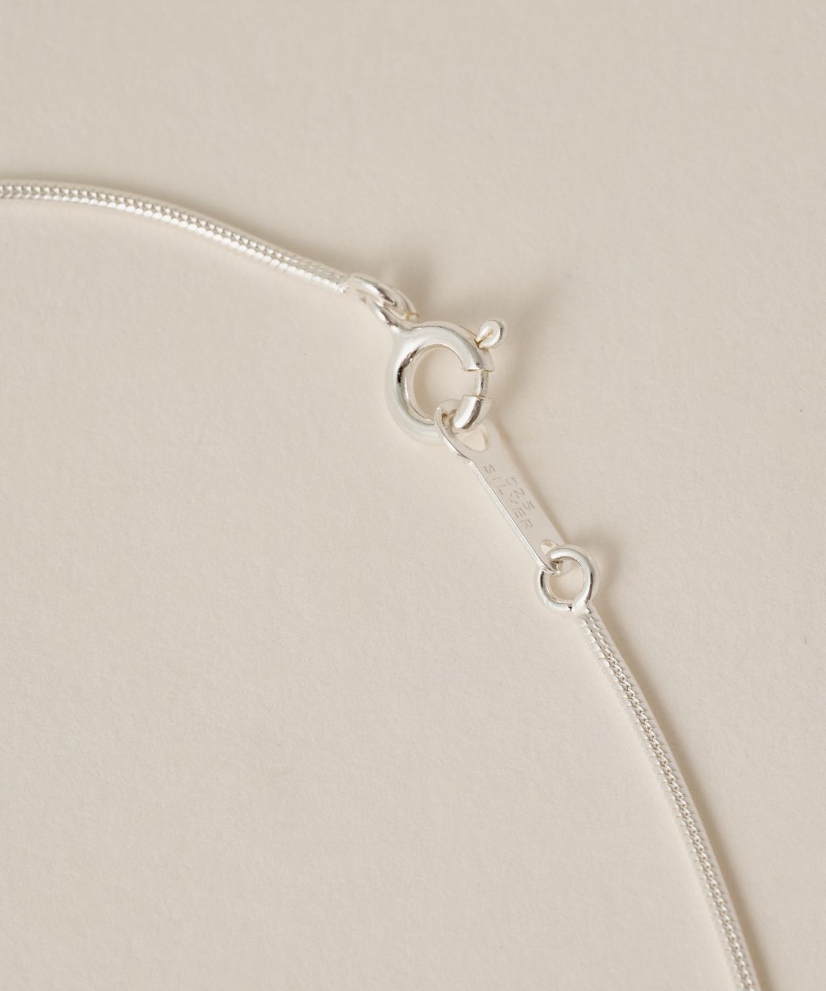 노비스도쿄(NOVICE TOKYO) 심플 내로우 목걸이 Simple Narrow Necklace［Silver925］(2 Size) / Silver
