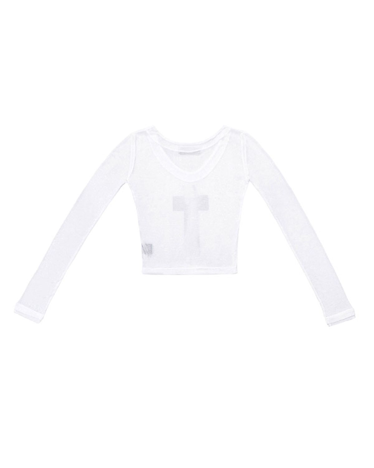 쏘씨(SAUCY) Glint cross T (White)