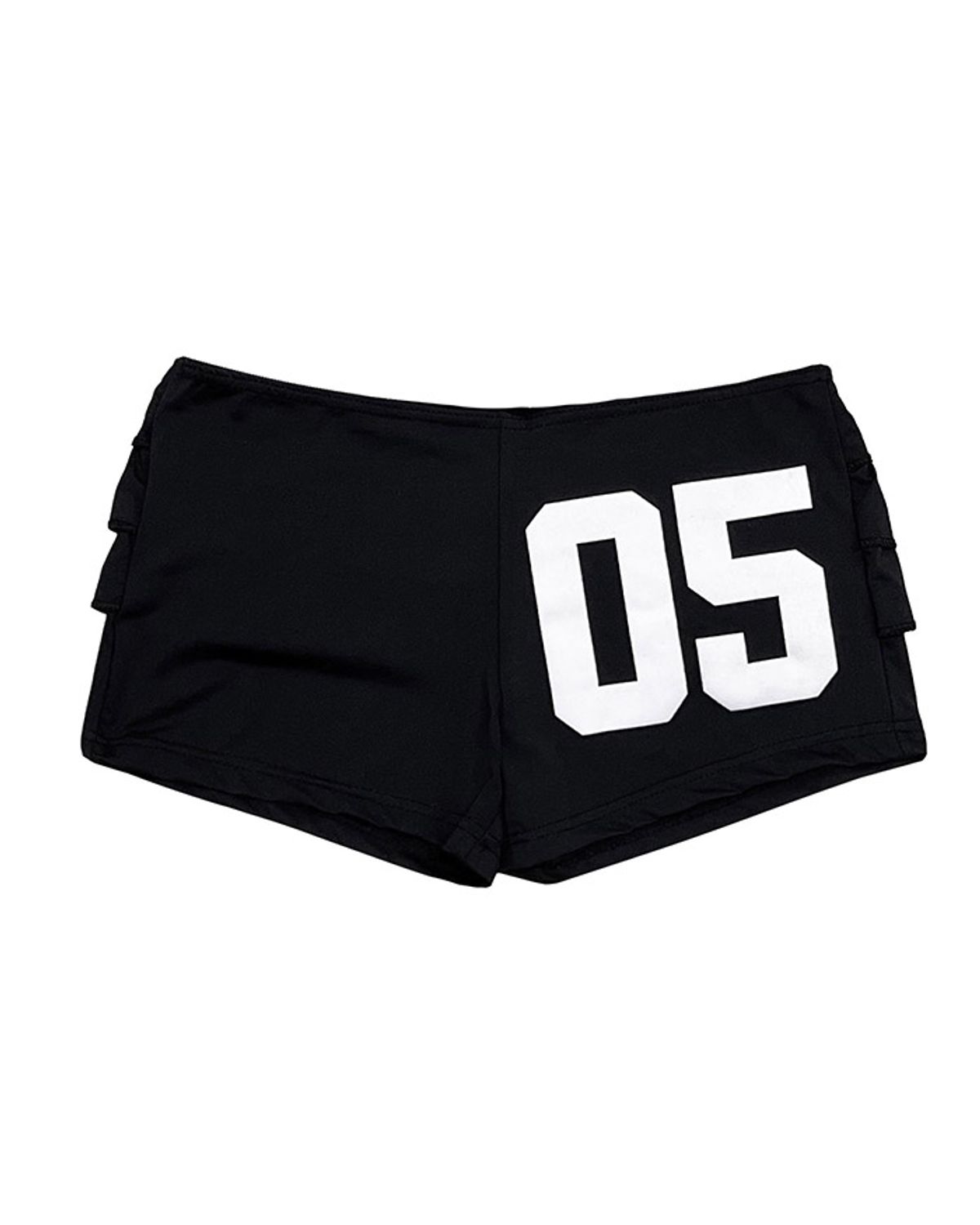 쏘씨(SAUCY) 05 frill shorts (Black)