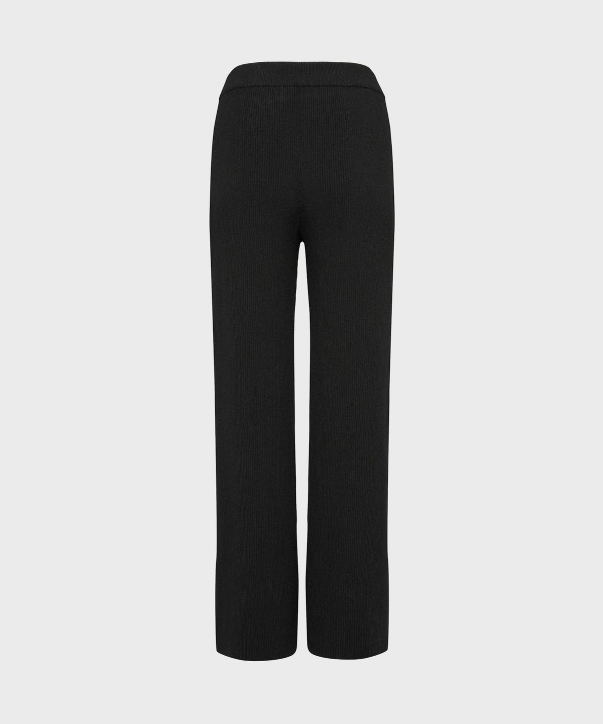 마린 세르(MARINE SERRE) (W) 문 주얼리 니트 와이드 레그 팬츠 블랙 MOON JEWELRY KNIT WIDE LEG PANTS BK99 BLACK