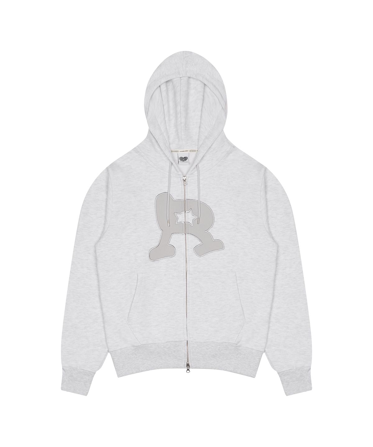 러브이즈트루(LUVISTRUE) GT R HOOD ZIP UP(MELANGE)