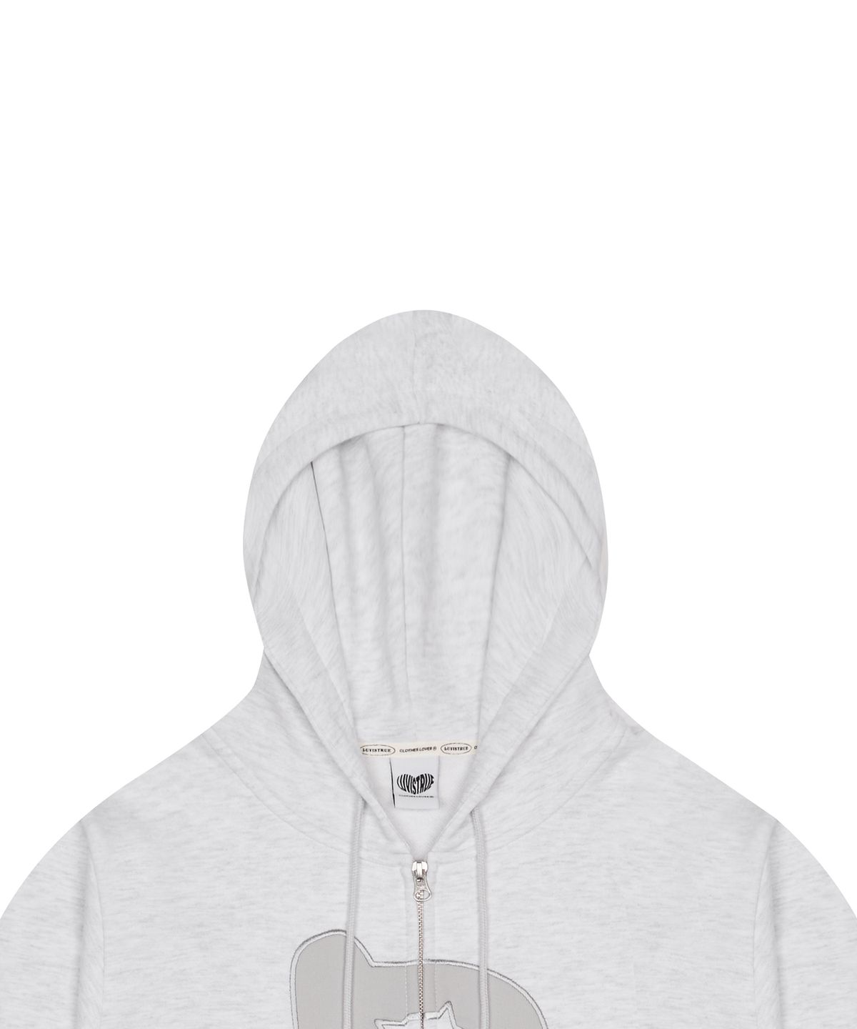 러브이즈트루(LUVISTRUE) GT R HOOD ZIP UP(MELANGE)