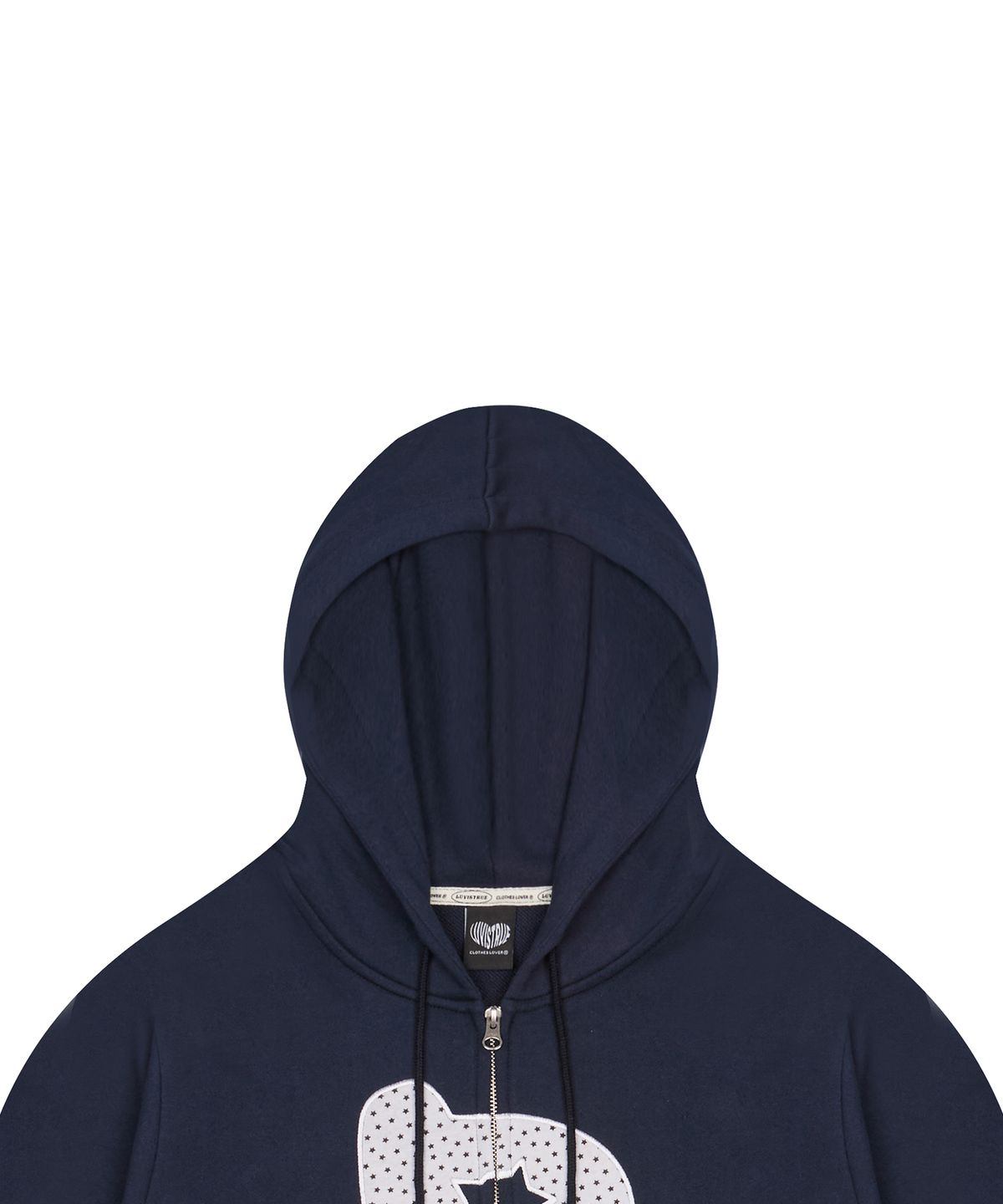 러브이즈트루(LUVISTRUE) GT R HOOD ZIP UP(NAVY)