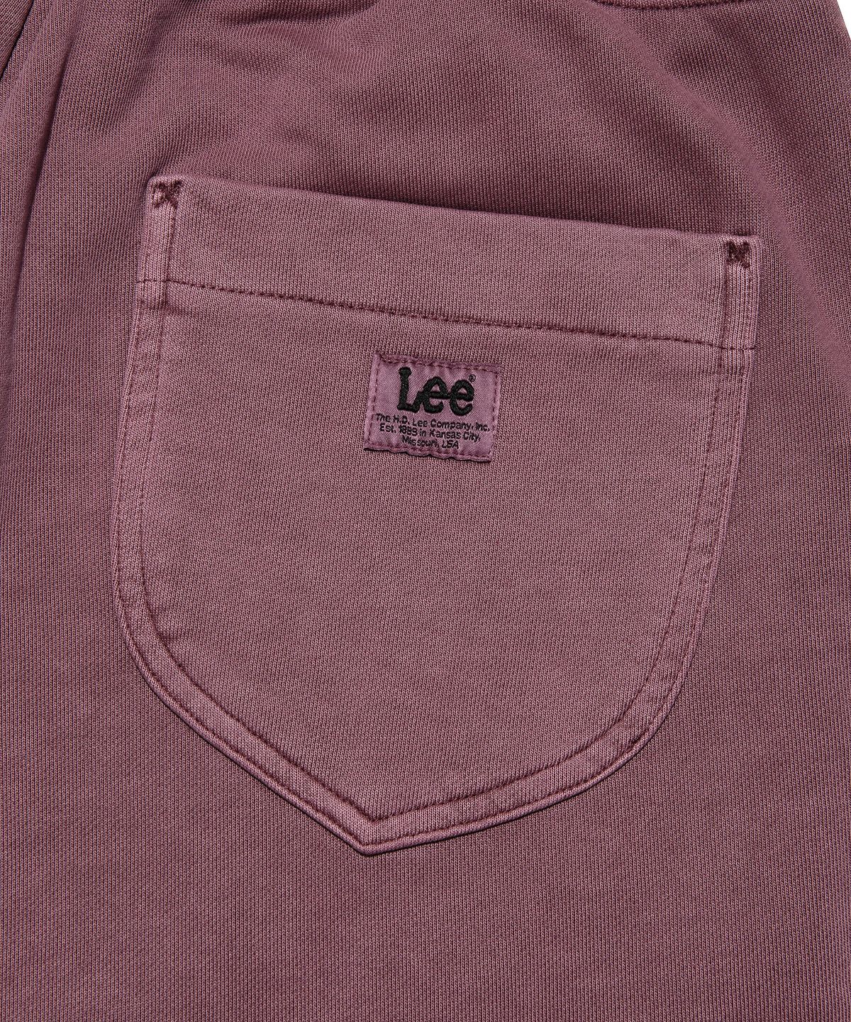 리(LEE) 다이드 라벨 스웻 팬츠 피그먼트 핑크