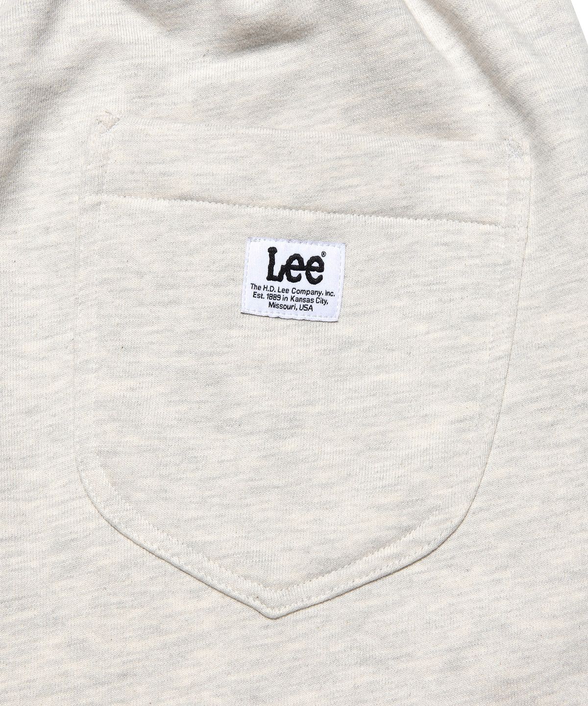 리(LEE) 트위치 로고 스웻 팬츠 오트밀