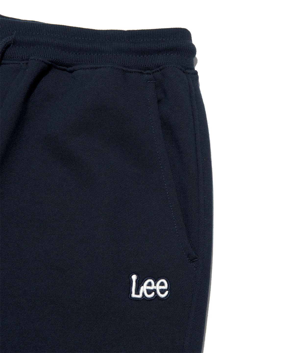 리(LEE) 트위치 로고 스웻 팬츠 네이비