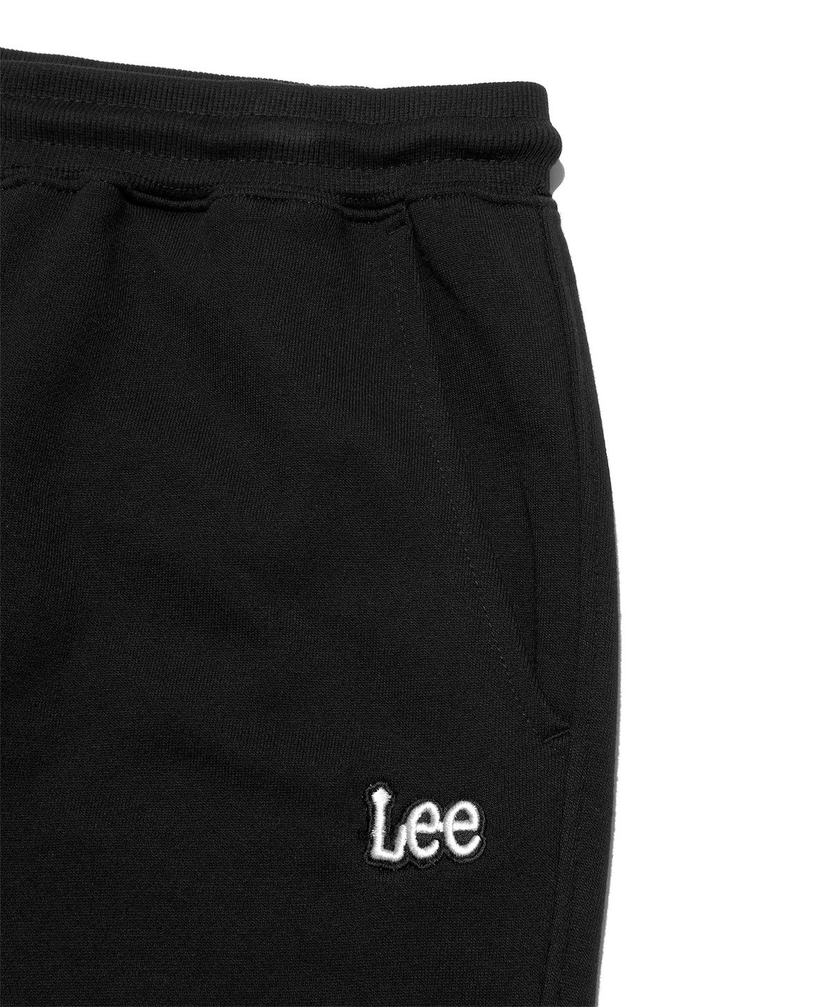 리(LEE) 트위치 로고 스웻 팬츠 블랙
