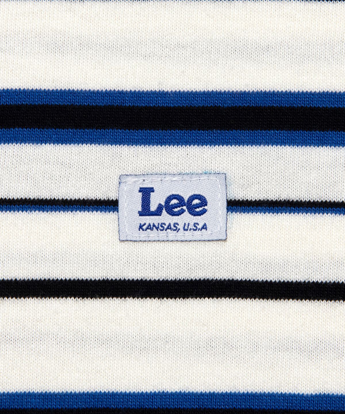 리(LEE) 멀티스트라이프 긴팔 티셔츠 아이보리